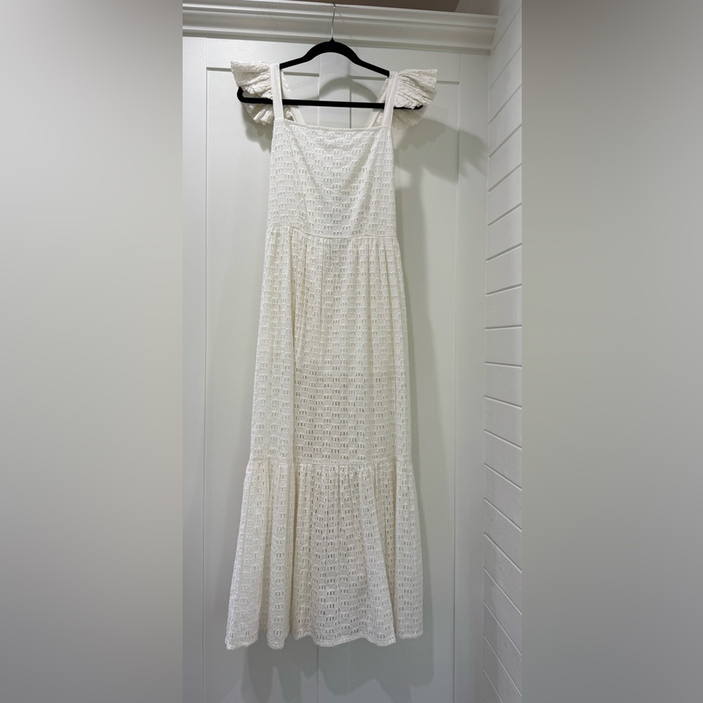 Monsoon and Beyond Juna White Lace Maxi Dress‎ - Picture 2 of 5